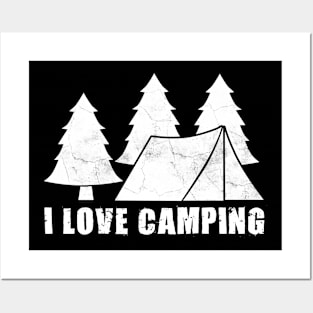Camping Posters and Art